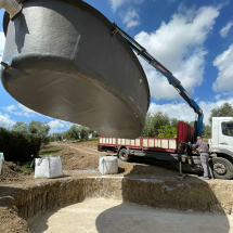 Descargamos piscina modelo riñón Descargamos piscina modelo riñón