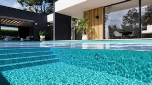 Piscina de lamina armada