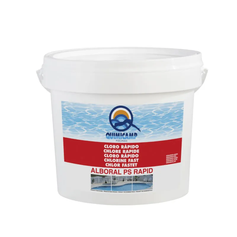 Cloro Alboral PS Rapid Cloro Rápido Granulado Quimicamp 5 kg